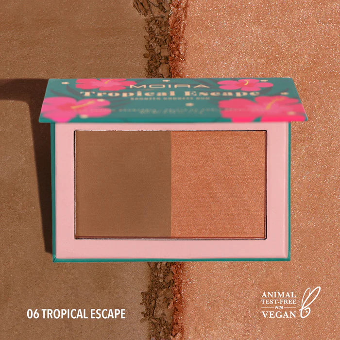 Moira Dual Bronzer - 006 Tropical Escape