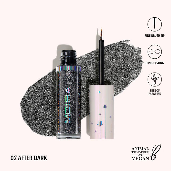 Moira Glitter Glitter Liner (002, After Dark)