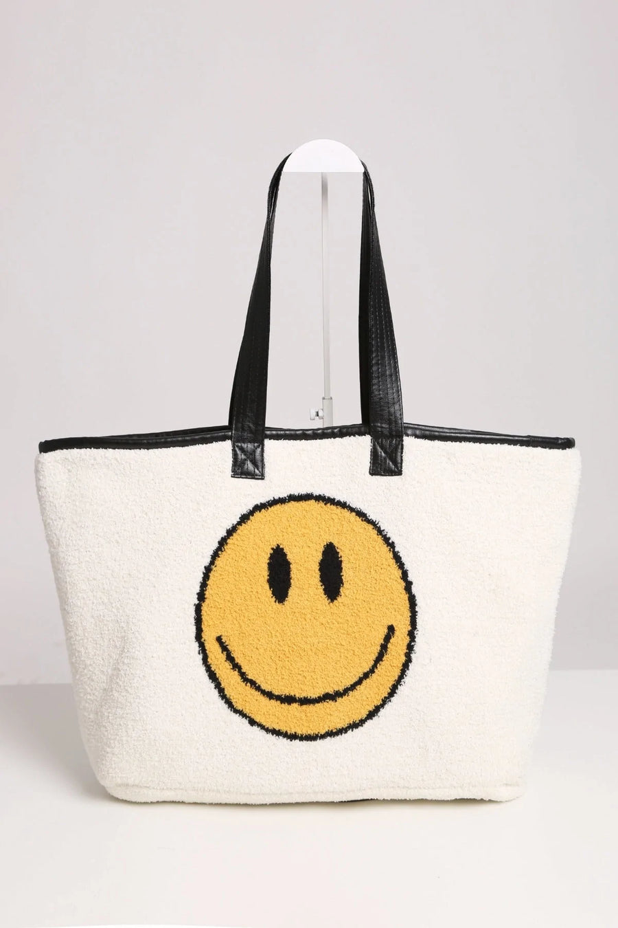 Comfyluxe Black Comfy Luxe Smile Tote Bag – LuxuryLashBeauty